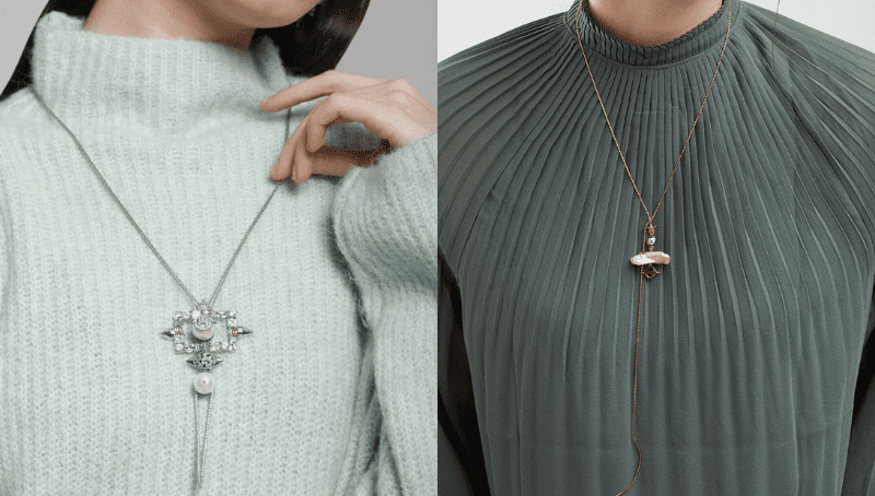 What Necklace Styles Pair Best with High Neck Dresses? – Outhouse Jewellery