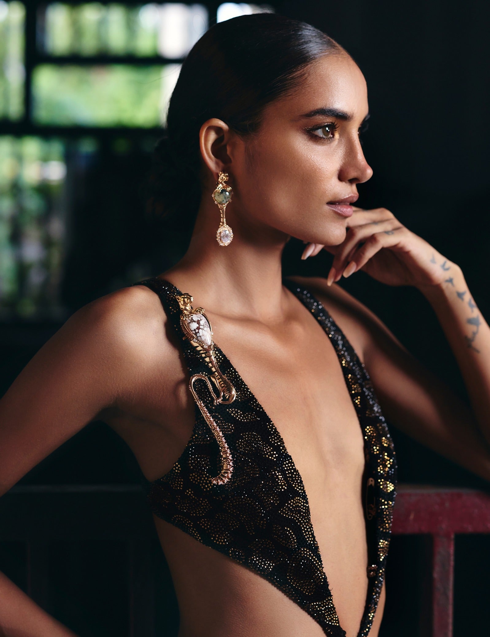 Temptress Leopard Statement Brooch