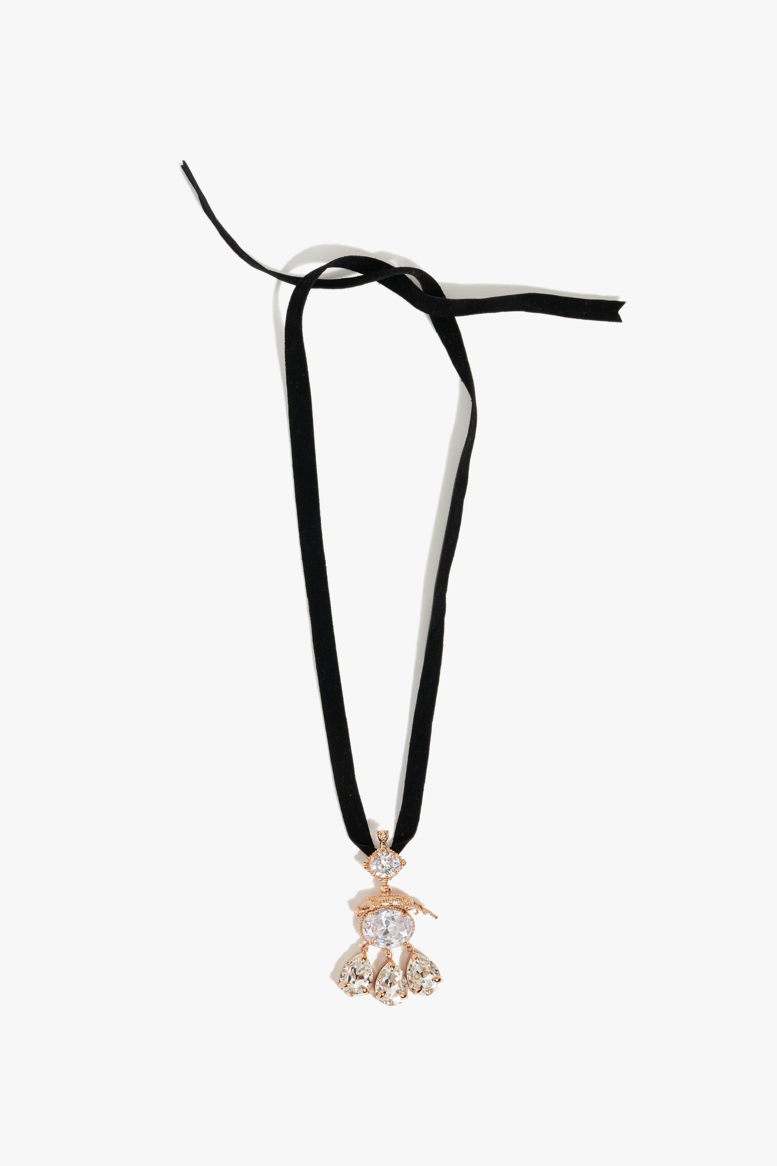 Velvet Leopard Choker