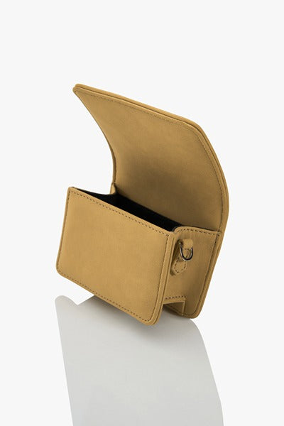 OH V Quill Furbie Handbag in Fawn Brown