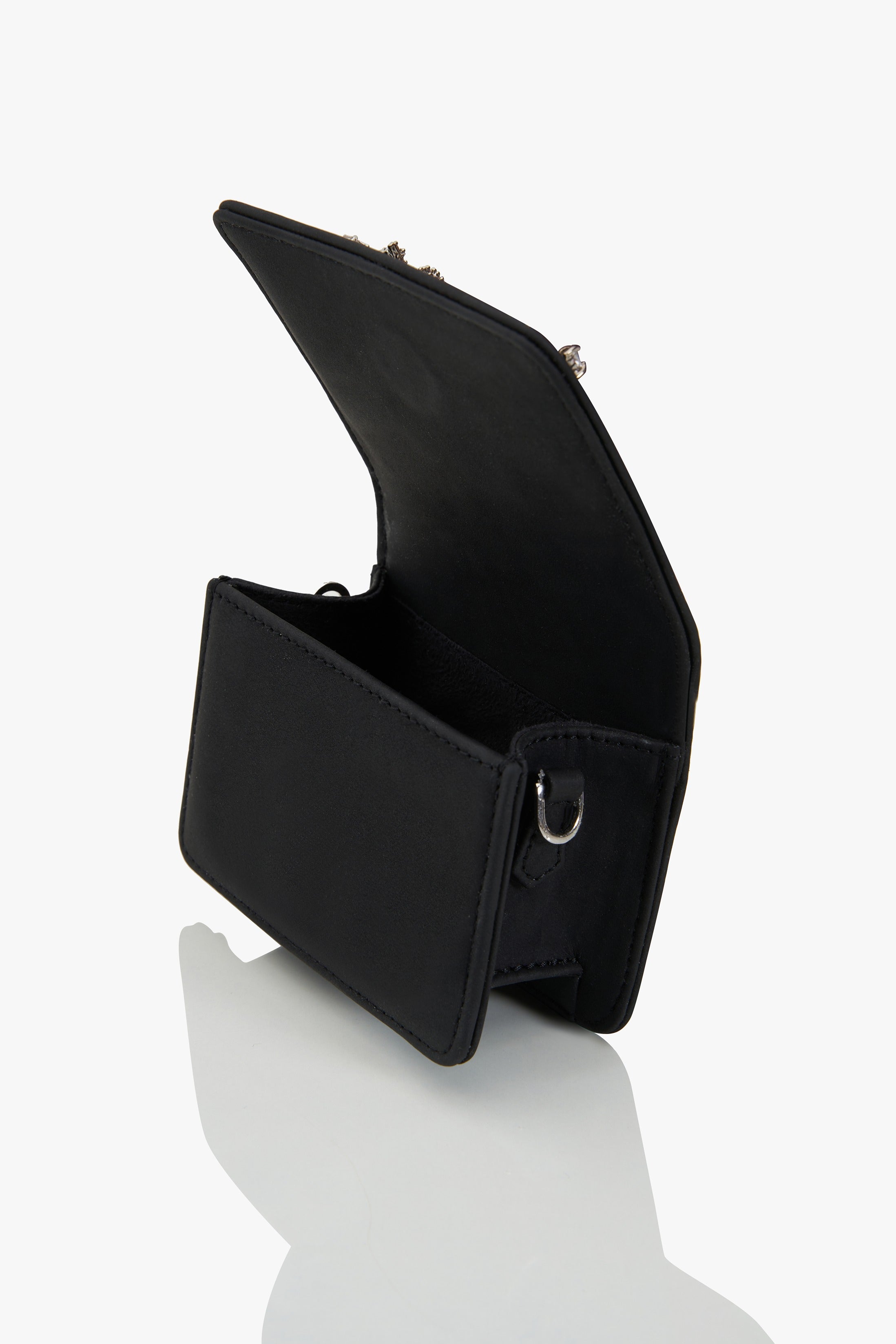 OH V Quill Furbie Handbag in Mystic Noir