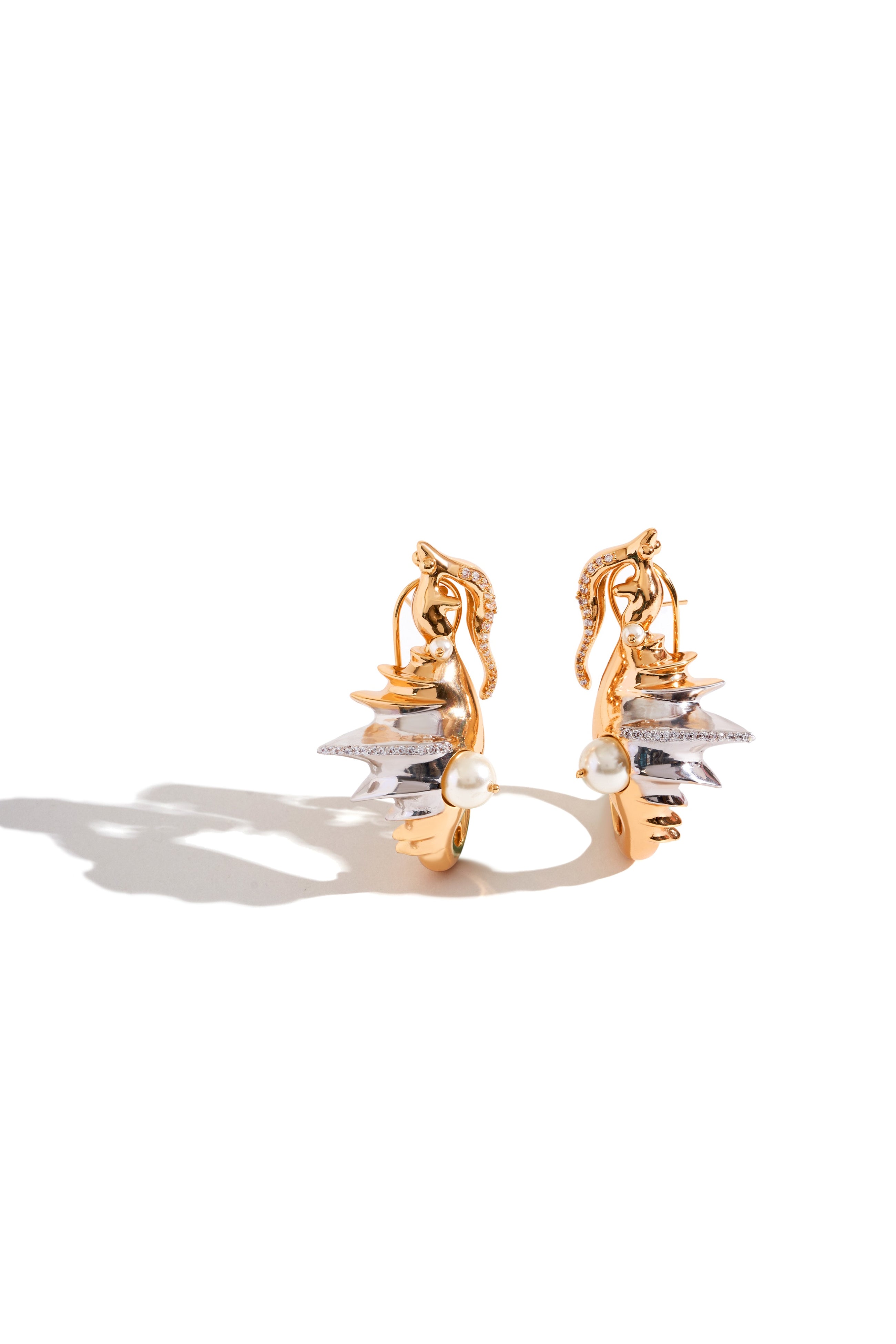 Seanymph Arc Hoop Earrings