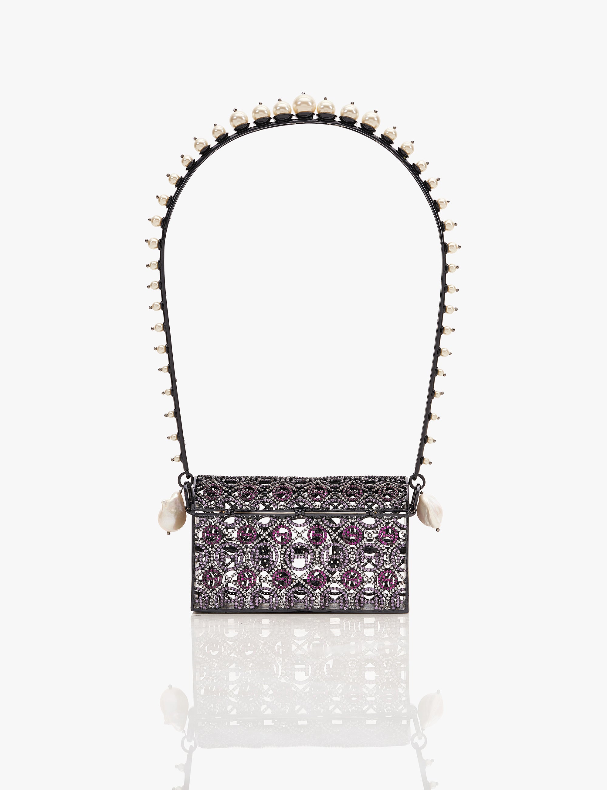 Pico Minaudiere Couture Bag In Midnight Noir