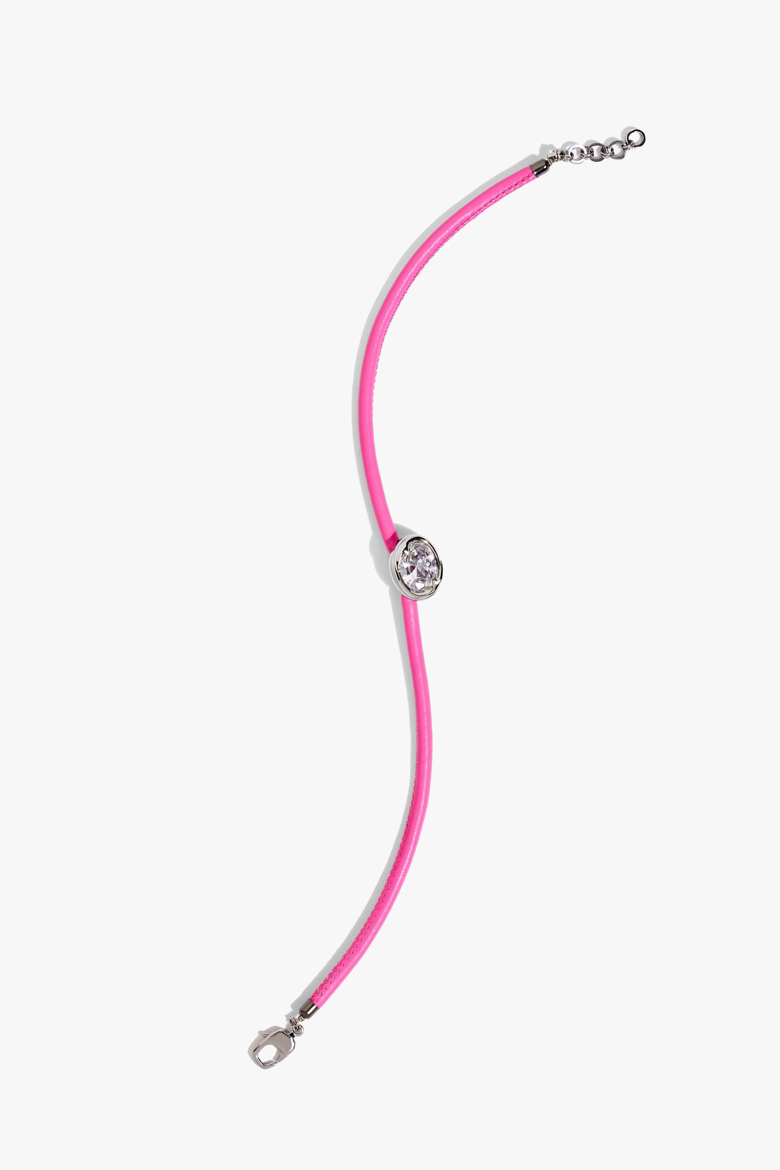 The Confessions Choker in Pink Spritz