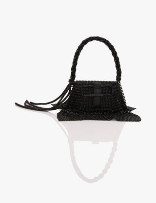 Black Crystal Bag For Women 