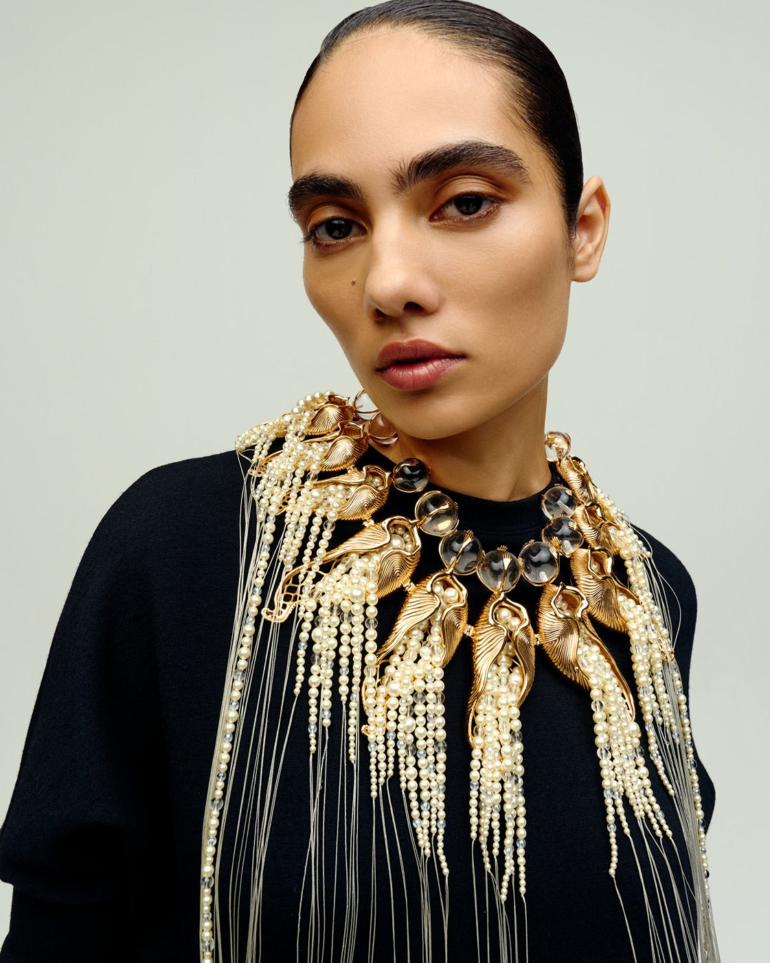 Nautilus Veil Necklace