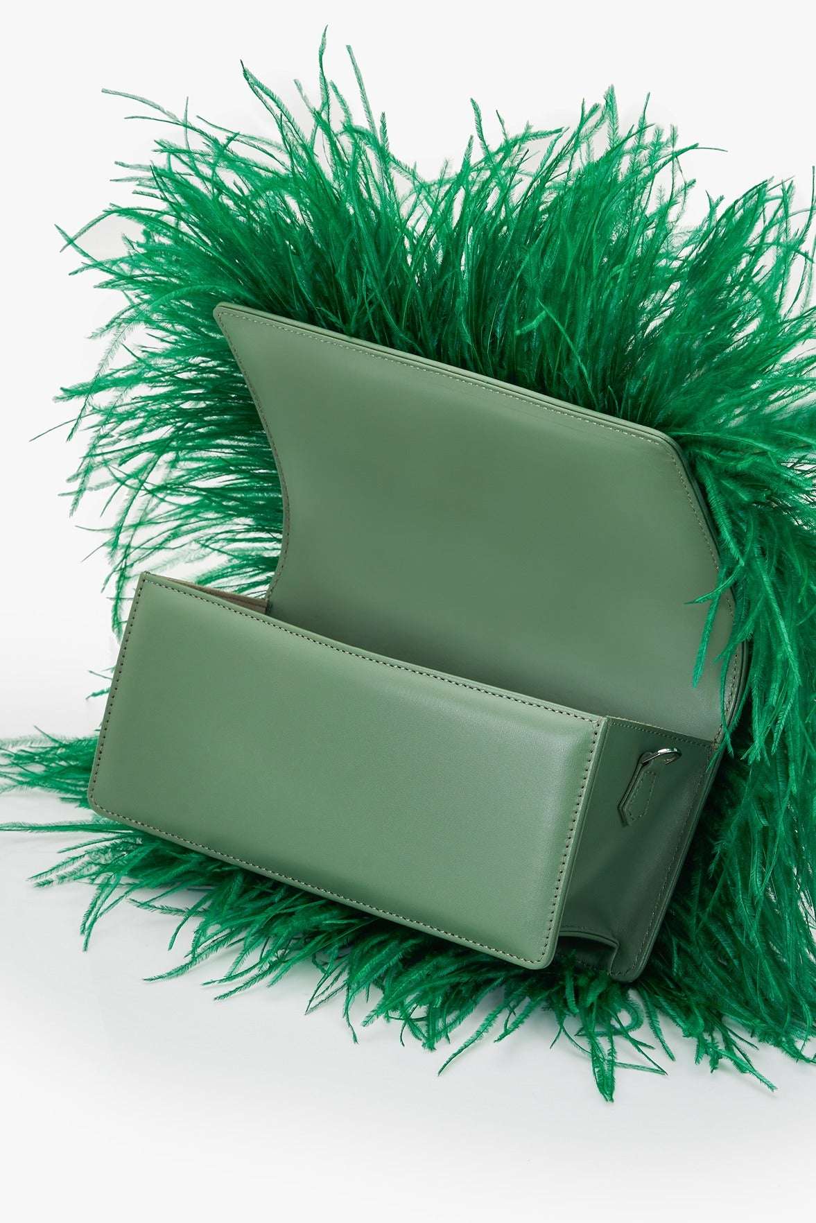 The Scarlet ƒ??Midiƒ?? Bag in Amazon Green