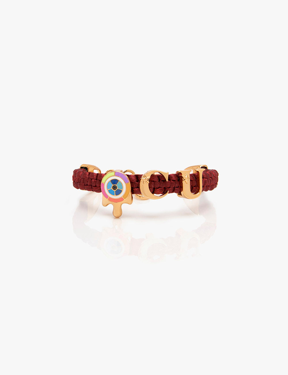 brown link bracelet