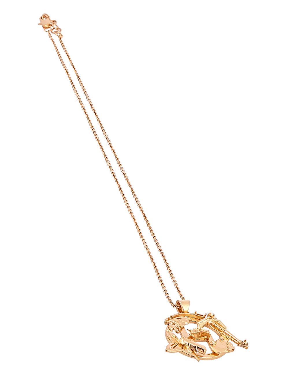 gold mini pendant