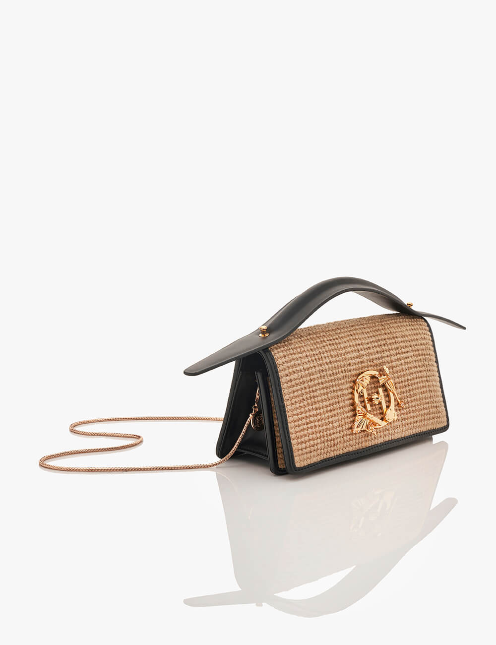 The OH V Paparazzi Handbag in Jute