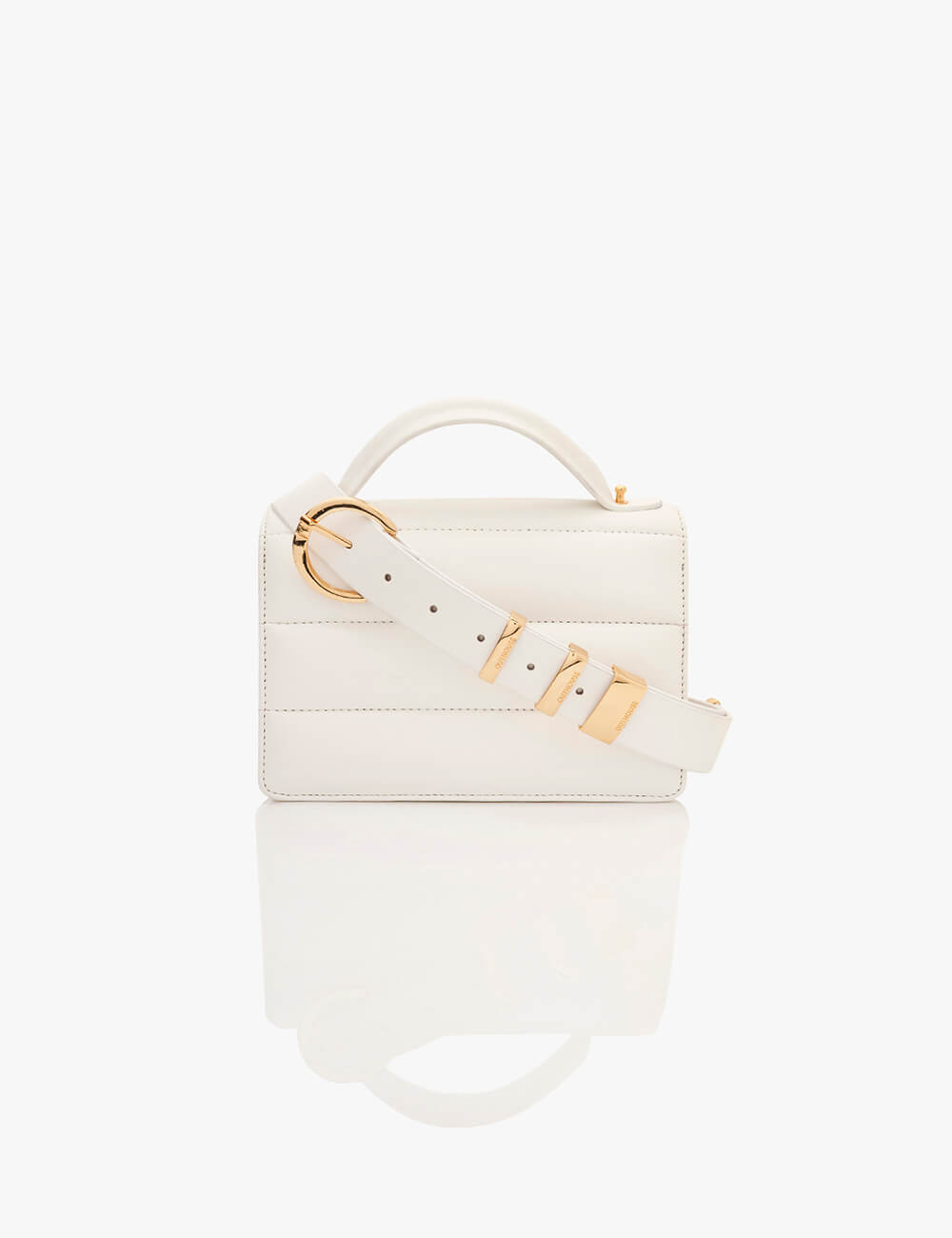 The Midi Disco Handbag in Shell