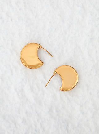 22kt gold ear stud earrings