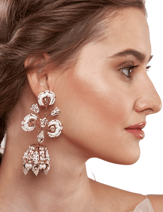 Bridal designer earrings