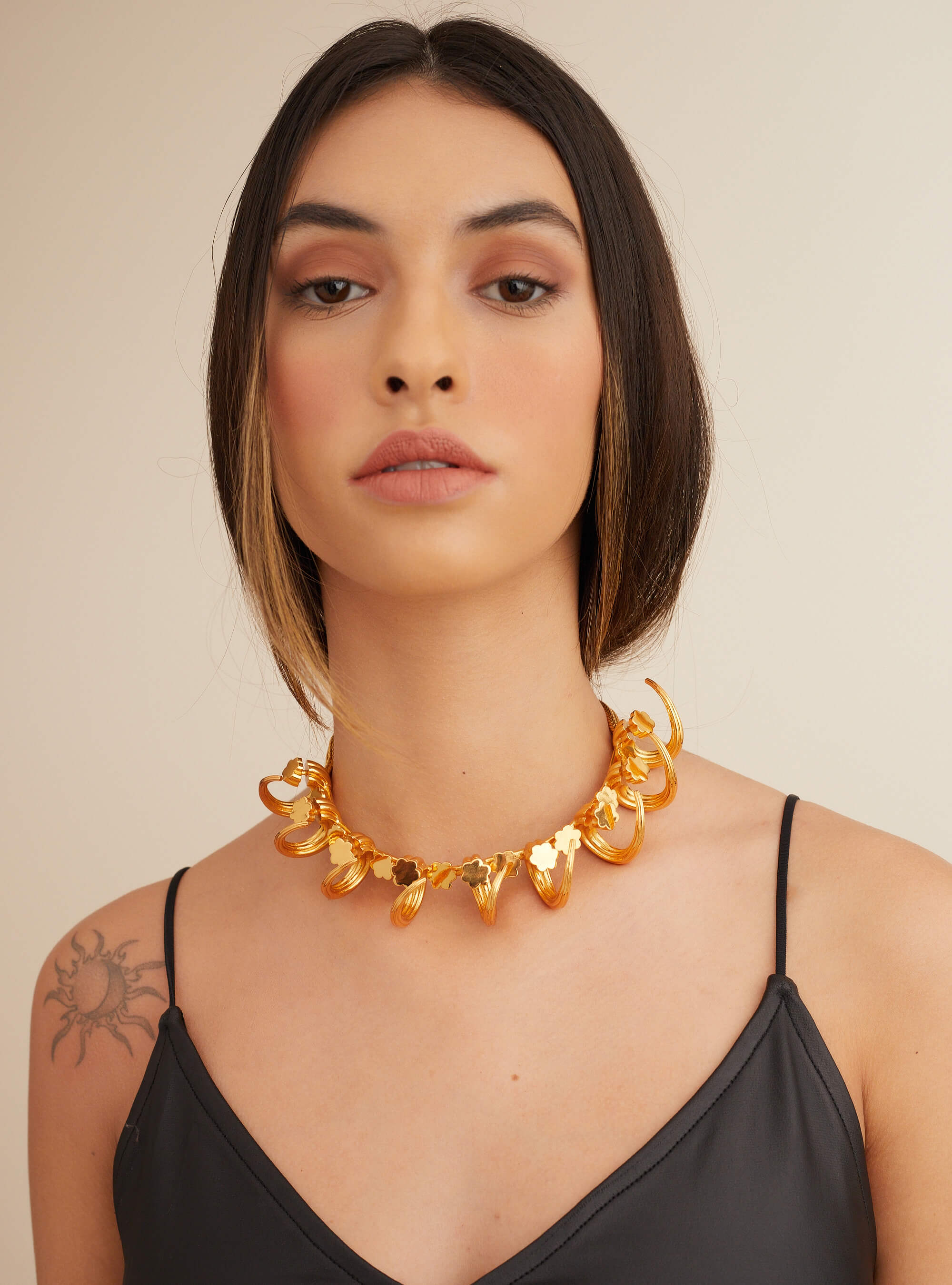 Anusha Dandekar Wearing OH Poppi Tuscon Necklace