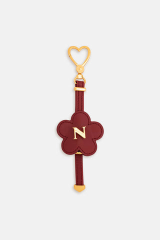 OH Poppi Personalised Charm - Rosewood Maroon