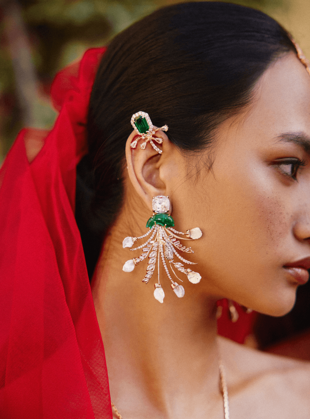 bridal earrings