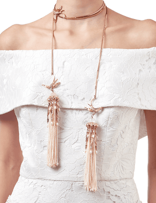 bridal pendant necklace