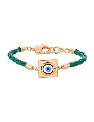 gold evil eye unisex bracelet