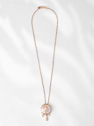 designer pearl pendant necklace