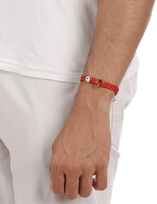red evil eye bracelet gift for men