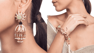 bridal jewellery for different face shape