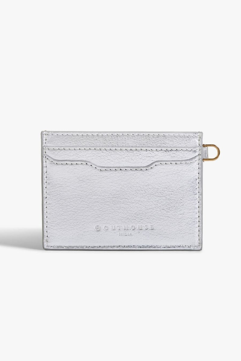 Abundance Card Holder in Celestial Silver