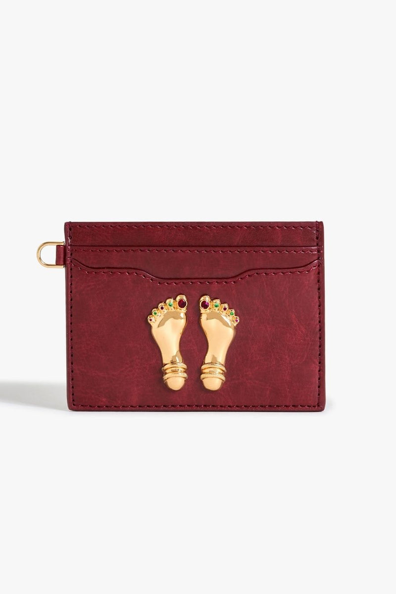 Abundance Card Holder in Deep Mahogany