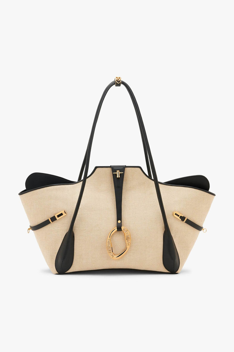 The Boss Tote Bag in Canvas Jute