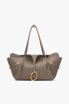The Boss Tote Bag in Greige Taupe