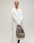 Le Sac Bag in  Greige Taupe