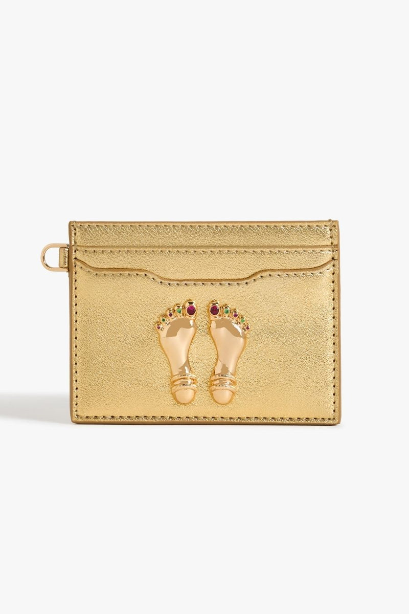 Abundance Card Holder in Divine Gold