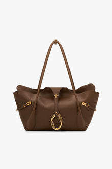 The Boss Tote Bag in Mocha Brown