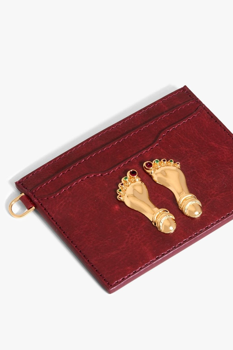 Abundance Card Holder in Deep Mahogany