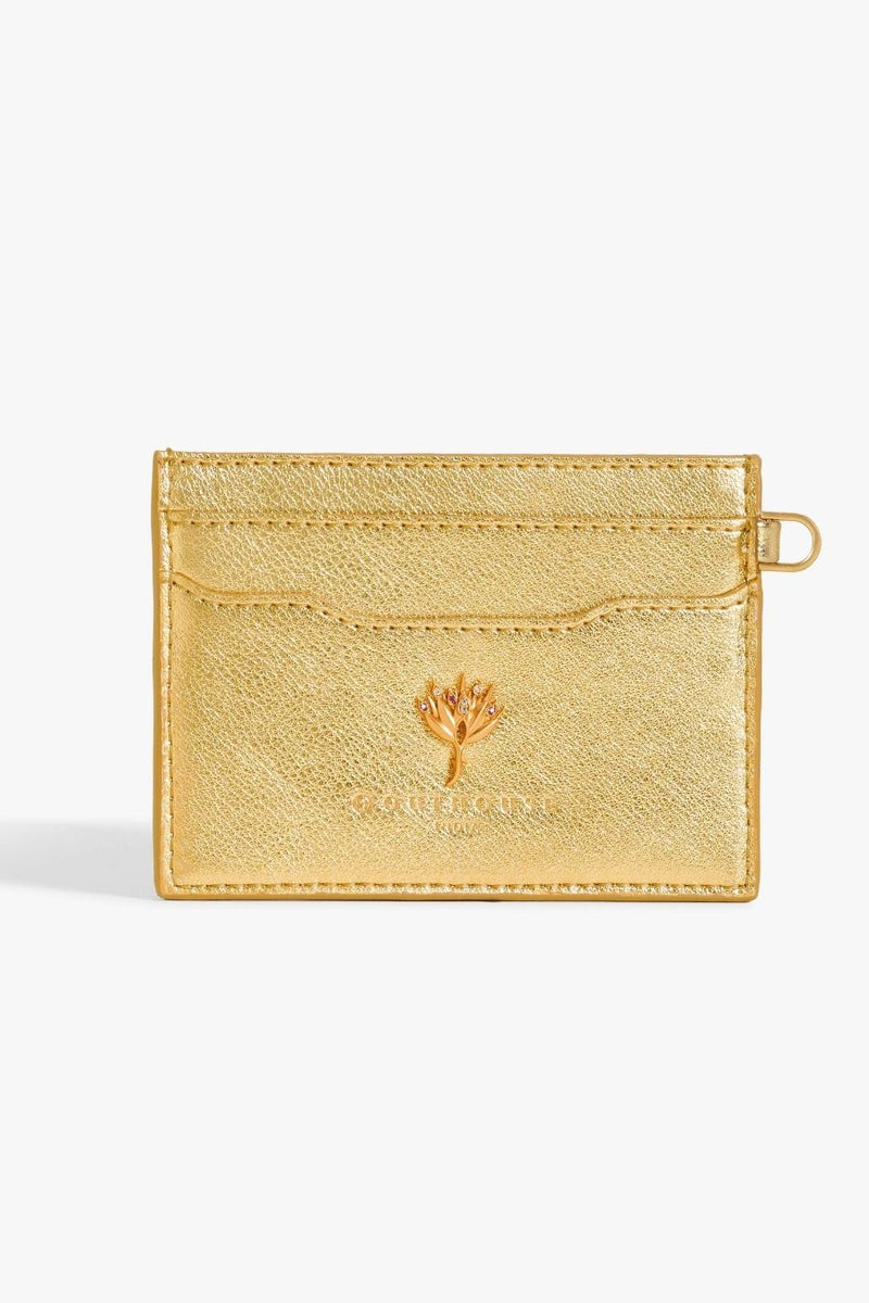 Prosperity Card Holder in Divine Gold