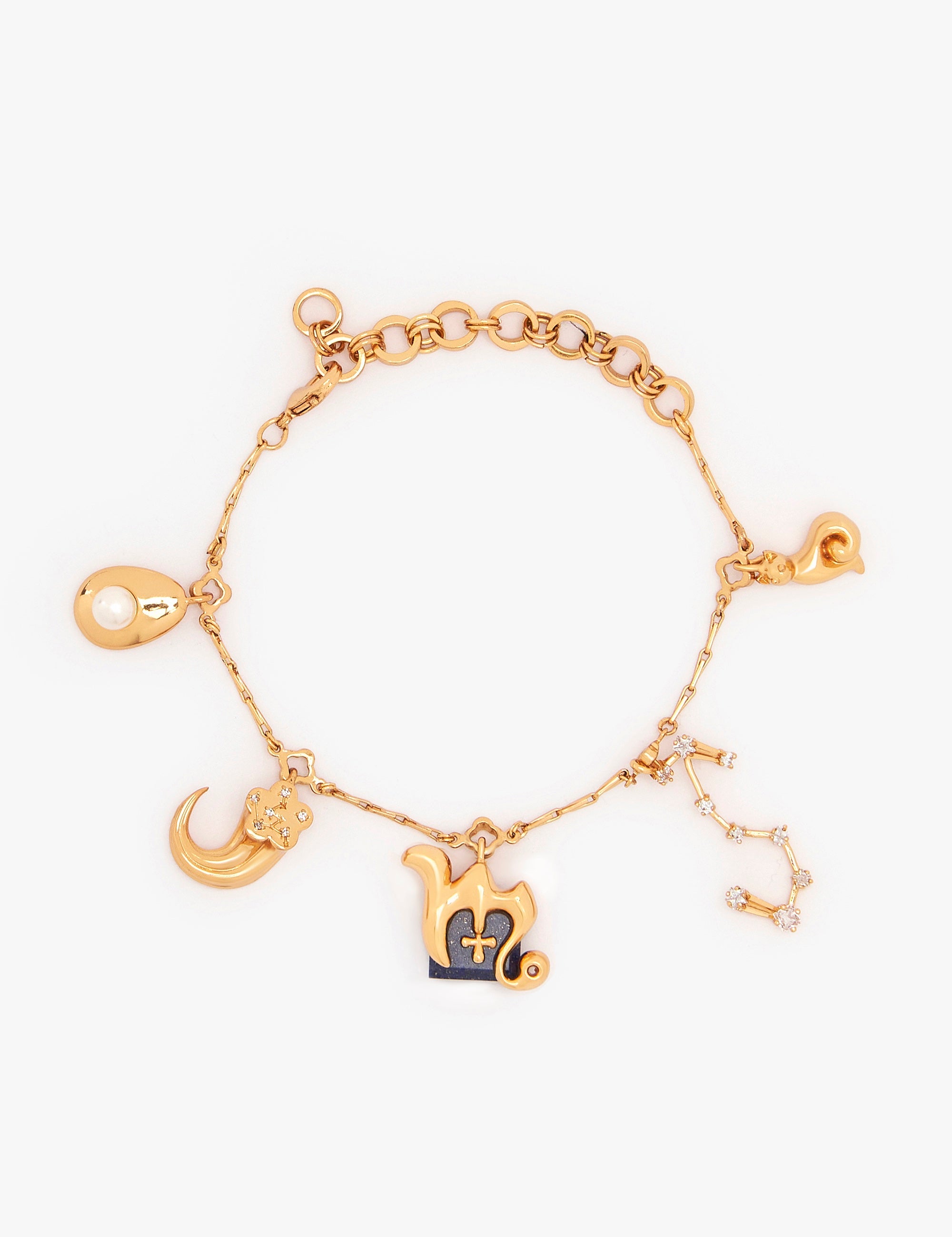 The Zodiac Series - Scorpio Charm Bracelet