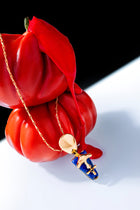 The Lazuli Sculpt Pendant Necklace