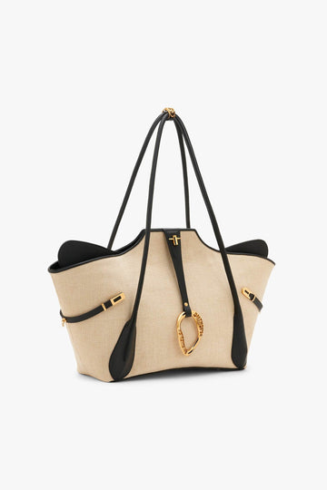 The Boss Tote Bag in Canvas Jute