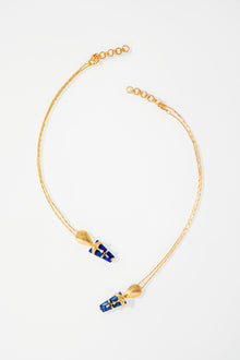 The Lazuli Sculpt Pendant Necklace