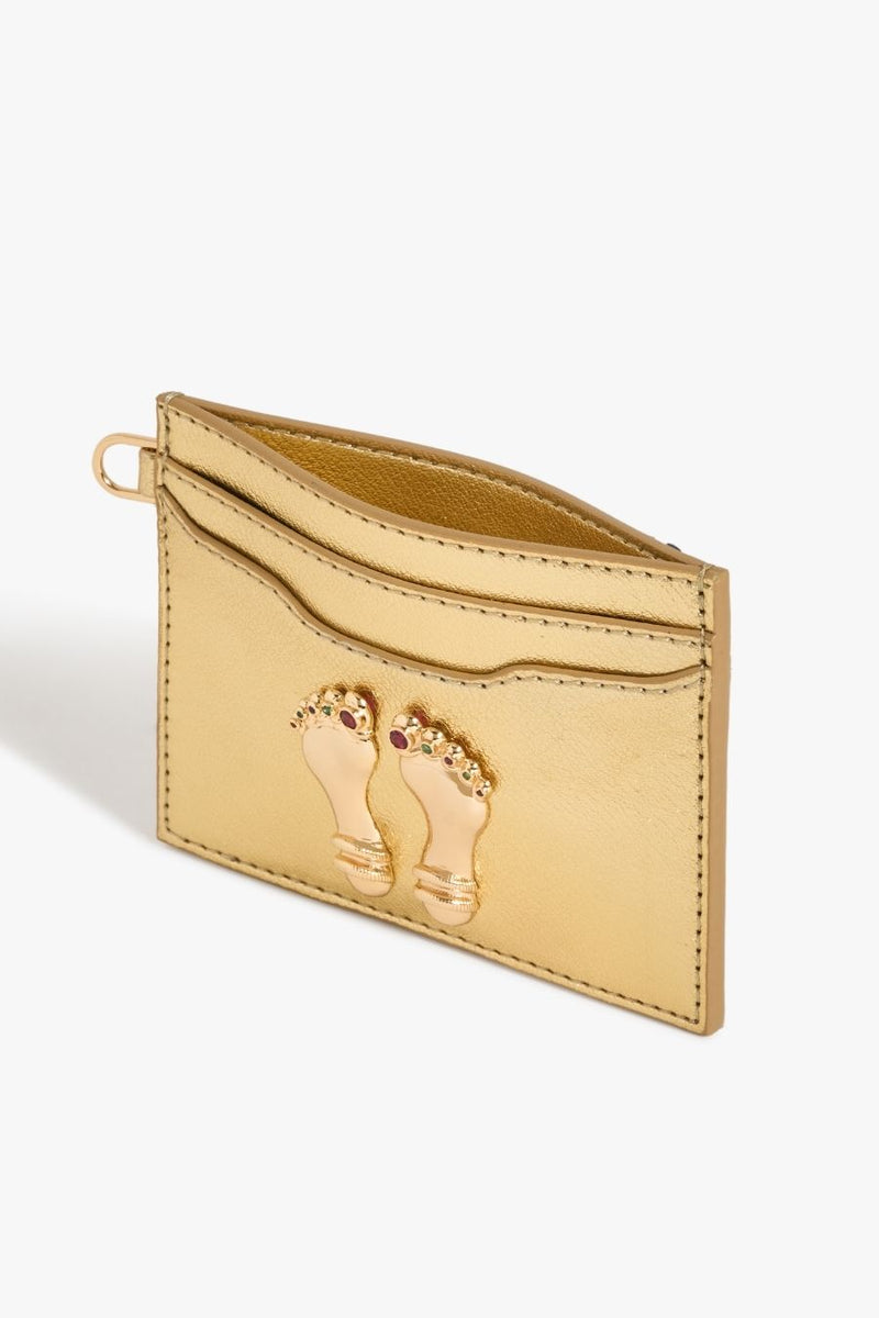 Abundance Card Holder in Divine Gold