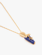 The Lazuli Sculpt Pendant Necklace