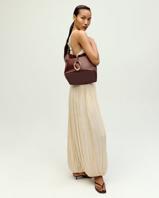 Le Sac Bag in Cinnamon Red