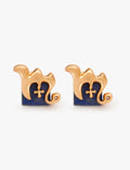 Scorpio Zodiac Studs Earrings