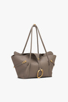 The Boss Tote Bag in Greige Taupe