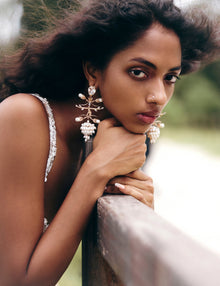 Crown of Pearls Earrings