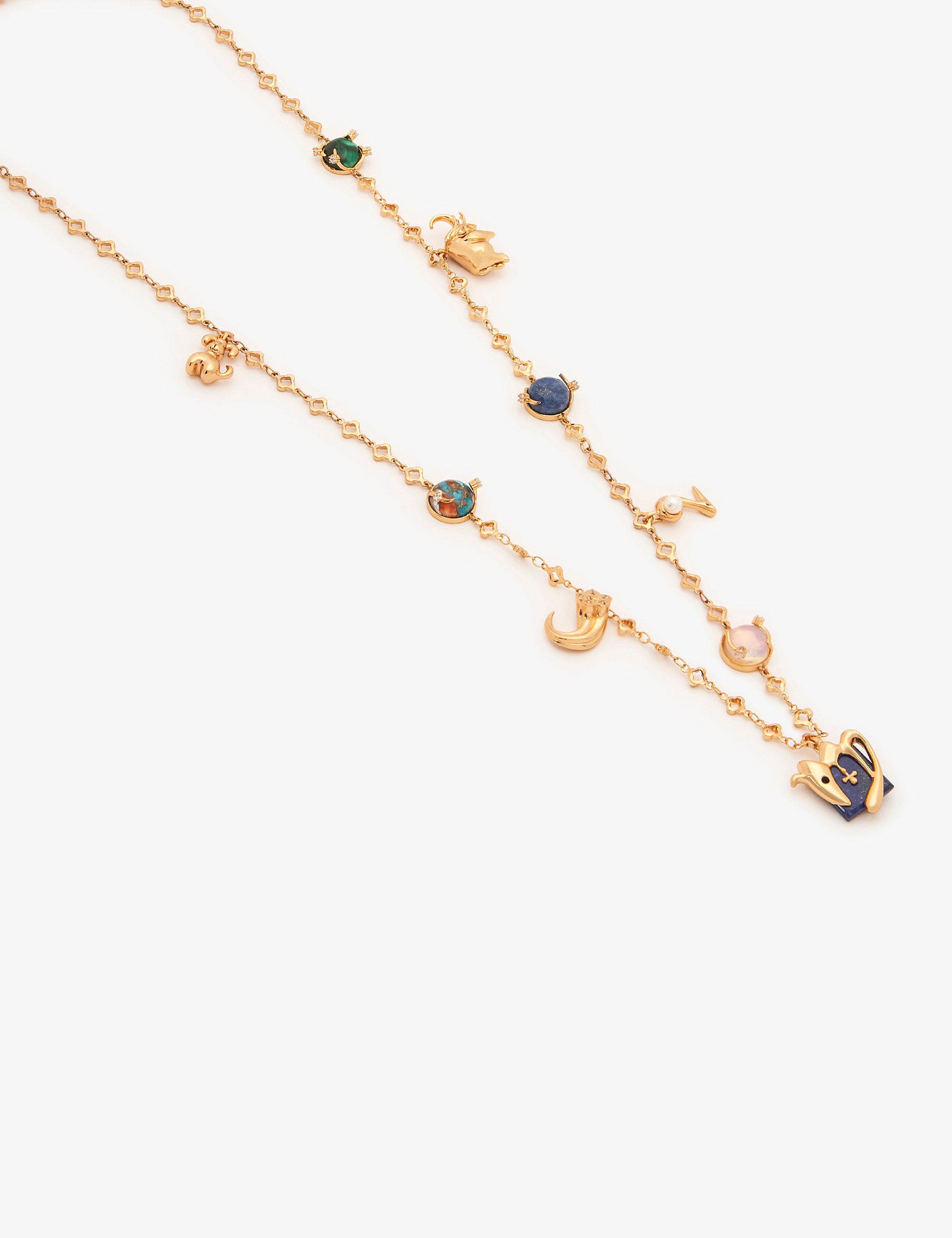 The Zodiac Series - Virgo Vintage Celestial Halo Necklace