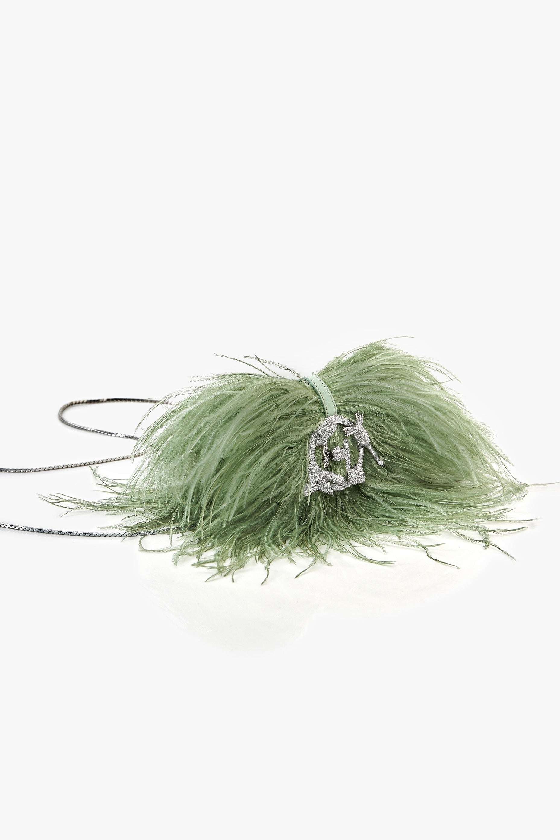 The Scarlet Minivet in Jade Green