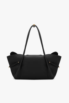 The Boss Tote Bag in Raven Black