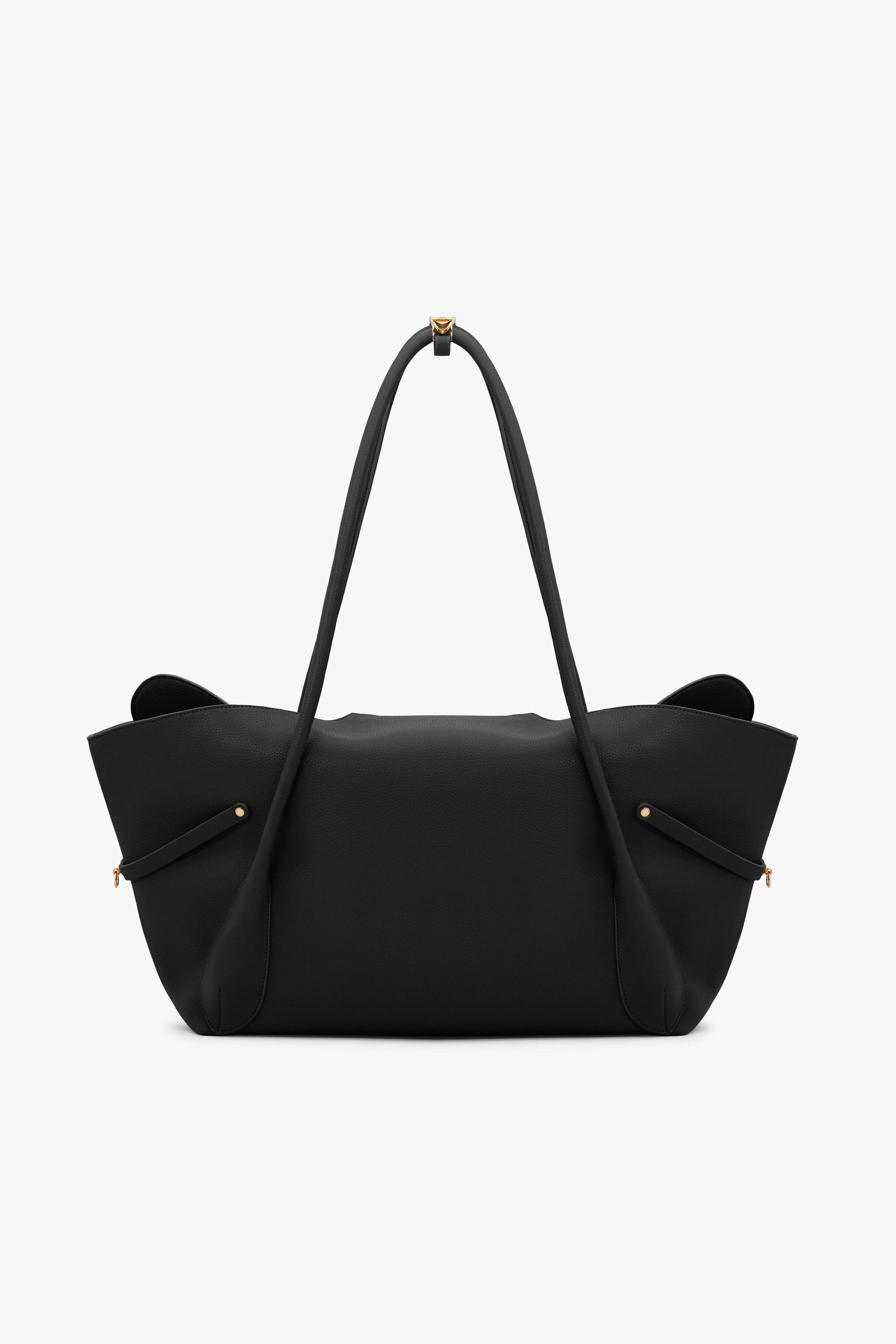 The Boss Tote Bag in Raven Black