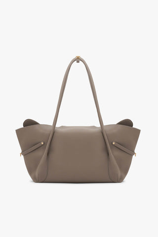 The Boss Tote Bag in Greige Taupe