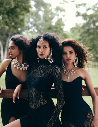 Trinity of Leopards Maang Tikka